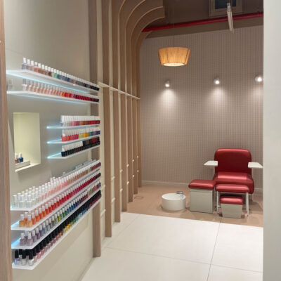 A Dubai manicure and pedicure parlour