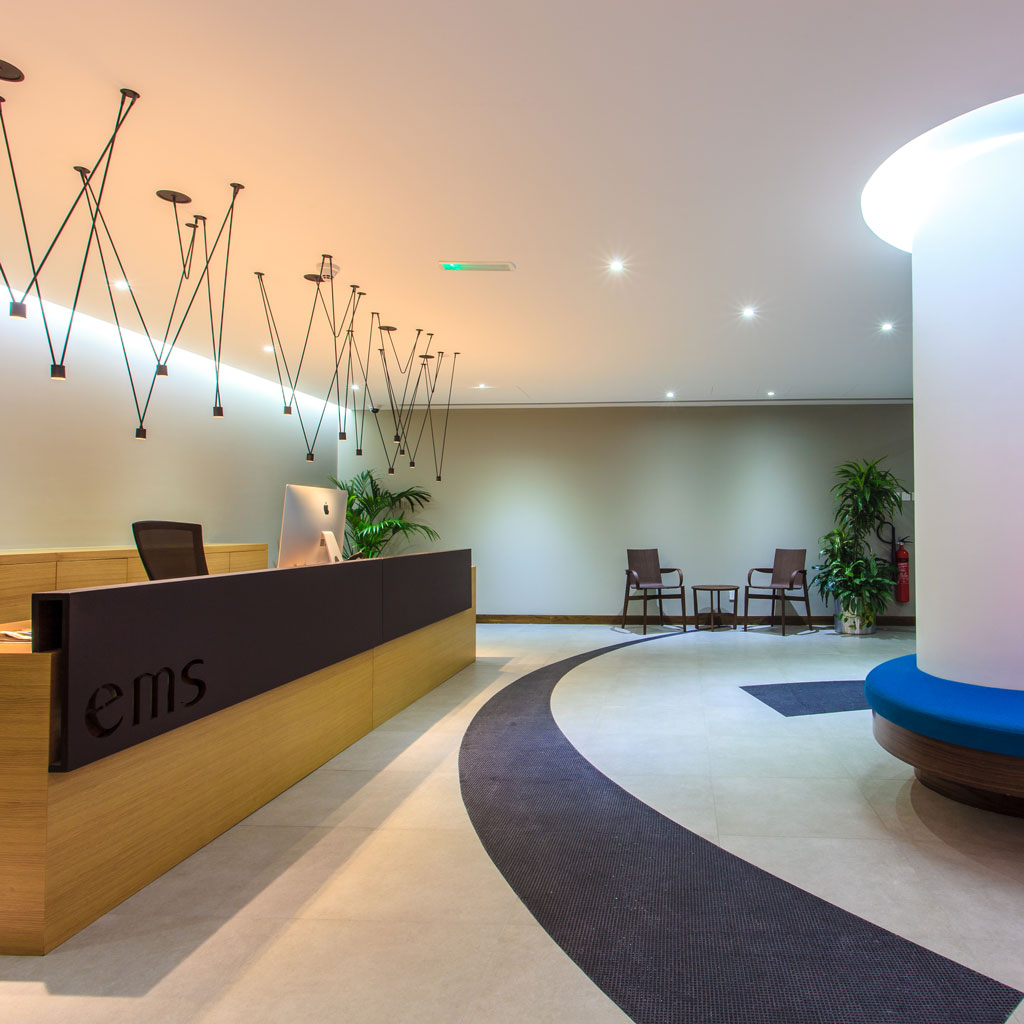 A corporate office space in Dubai